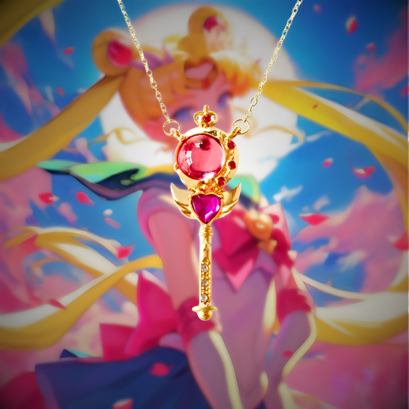 Sailor Moon Sceptre Necklace