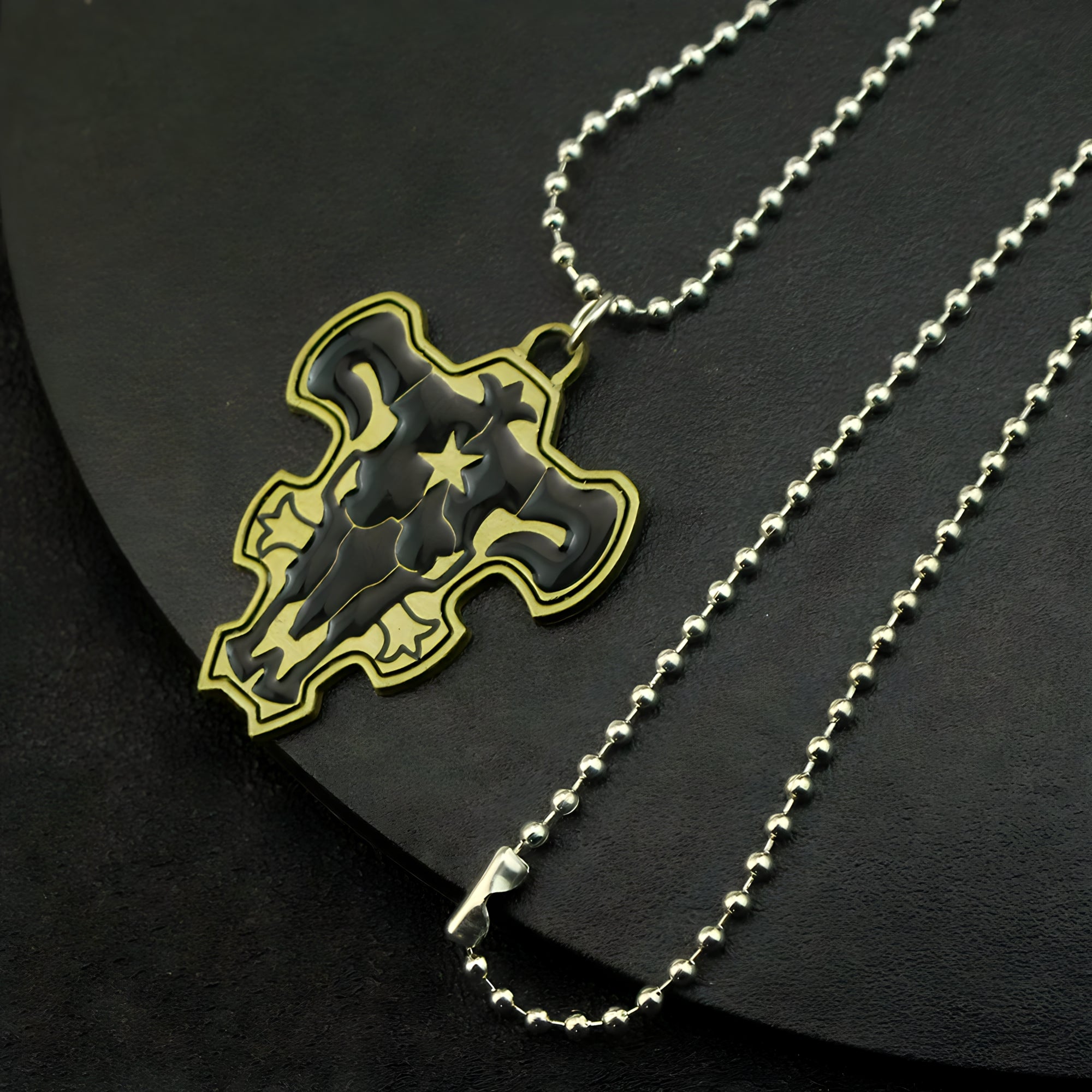 Black Clover Necklace