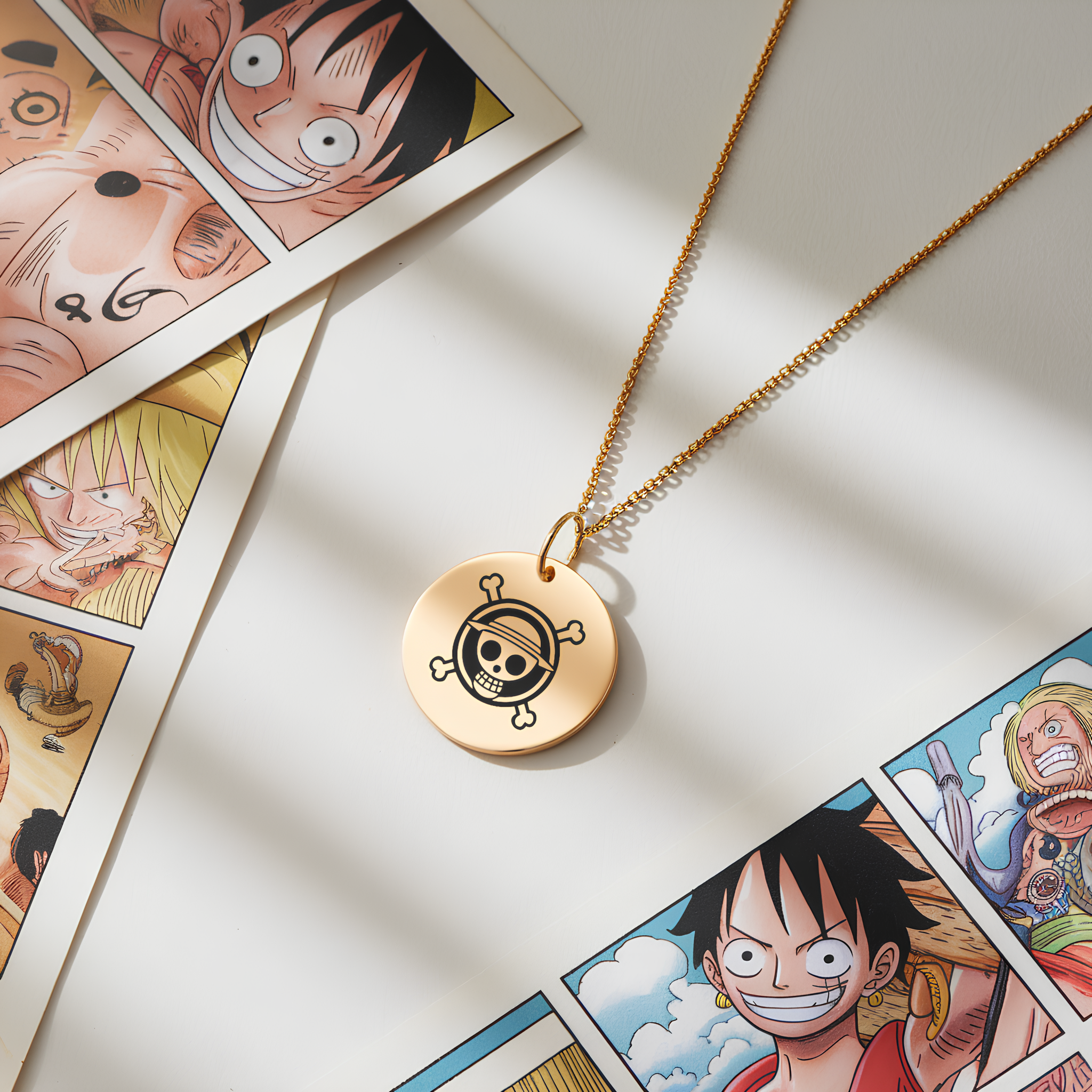 Straw Pirates Personalized Necklace